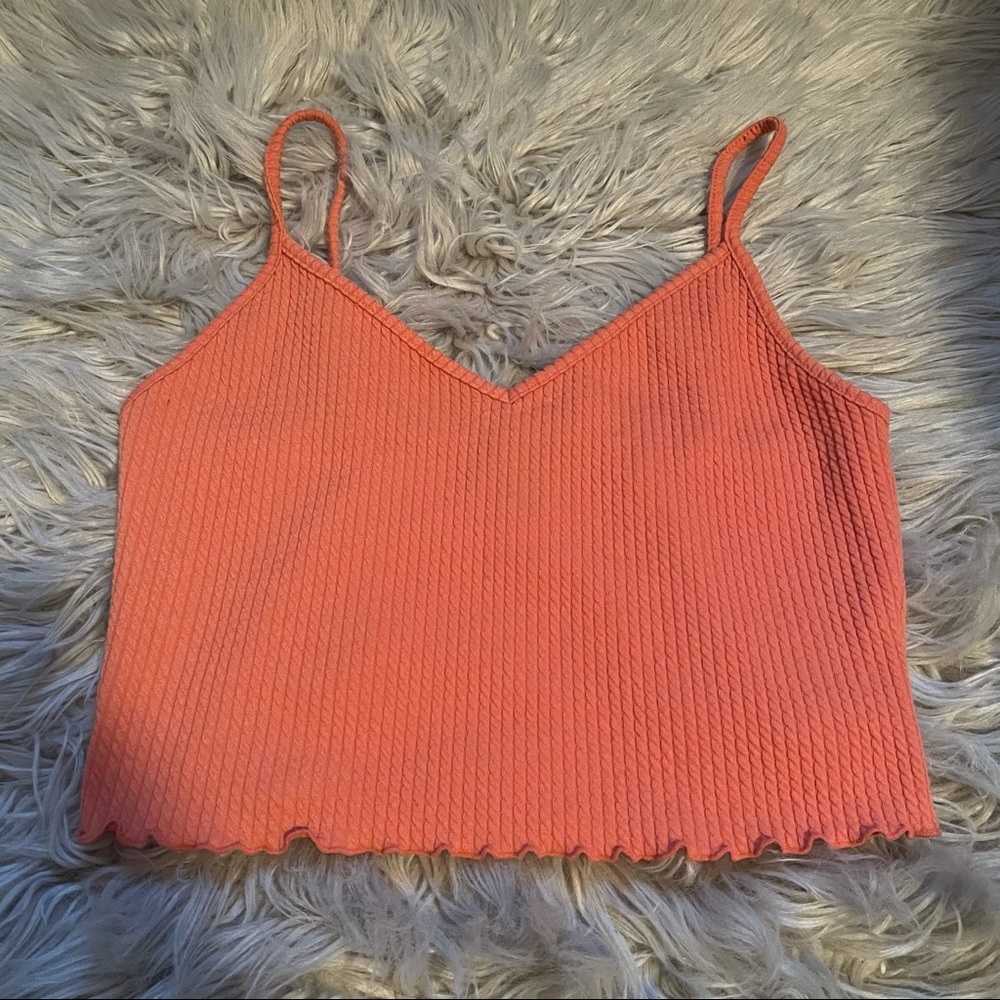 Forever 21 Ripped Crop Top